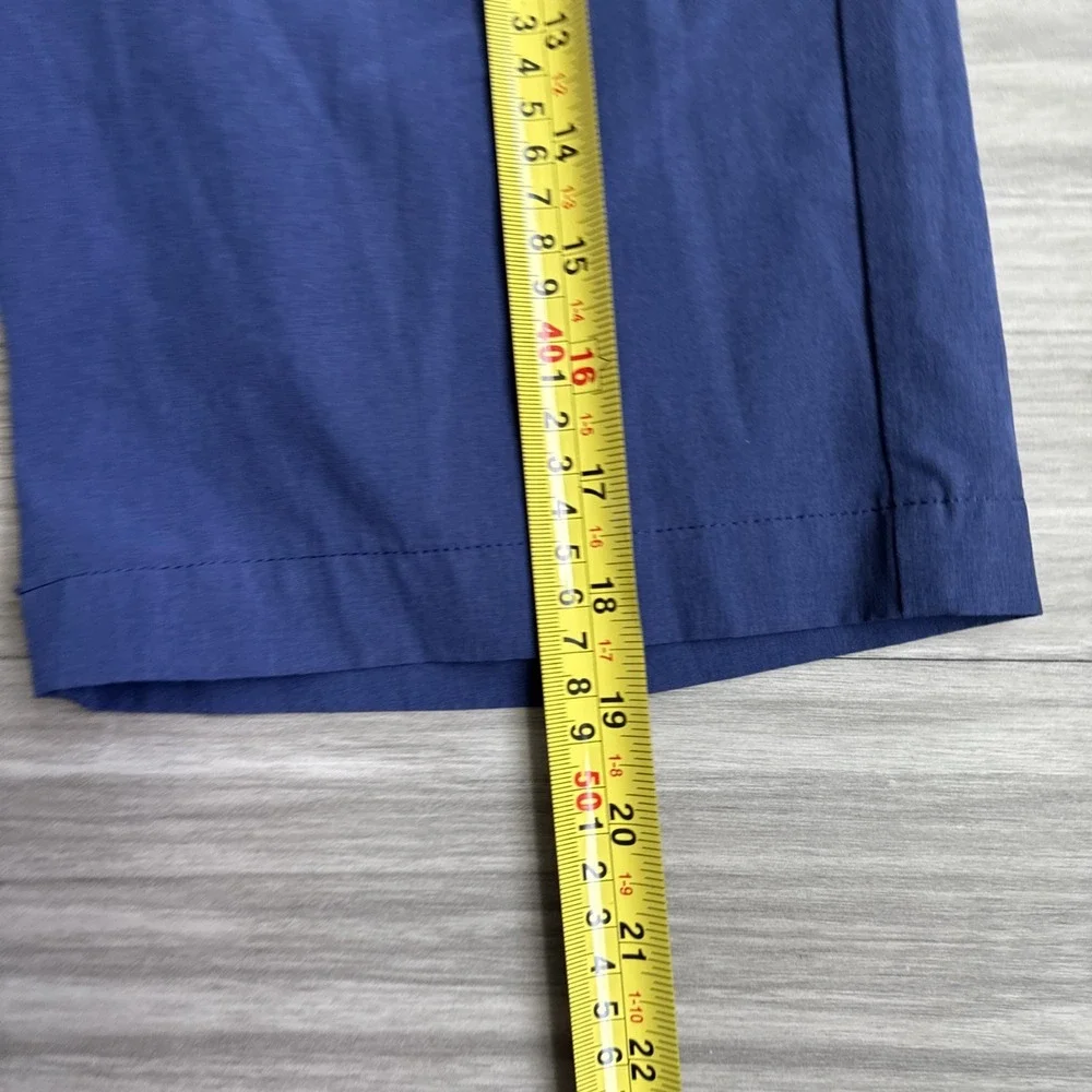 Vineyard Vines Performance Shorts Boys 14 Blue Adjustable Waist Chino